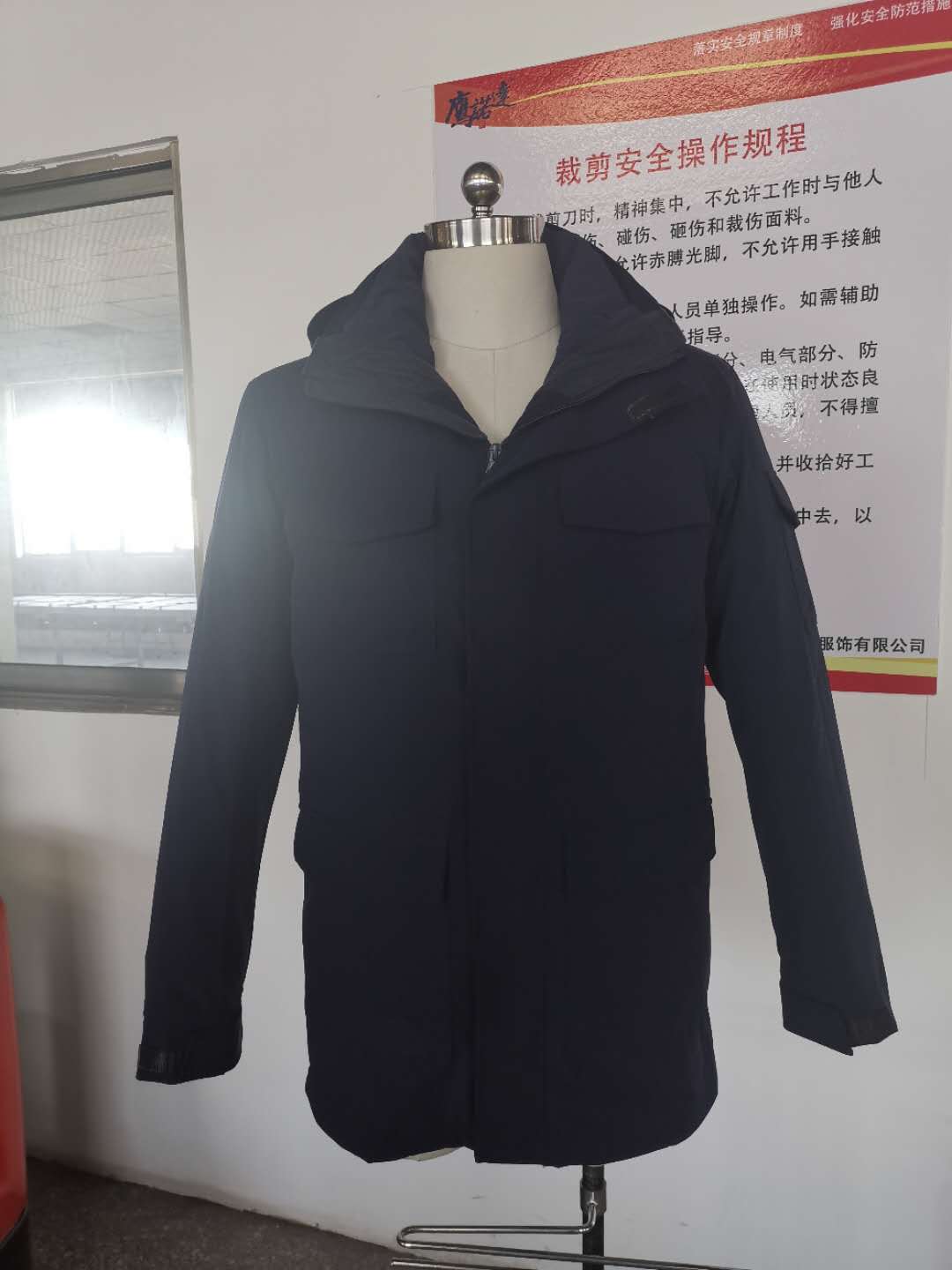 蘇州百科機電沖鋒衣工作服定做款